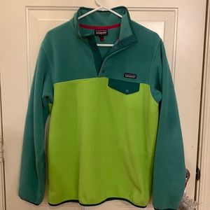 L Women’s Patagonia Synchilla 1/4 snap fleece